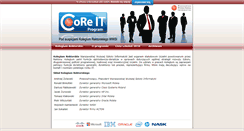 Desktop Screenshot of core-it.wwsi.edu.pl